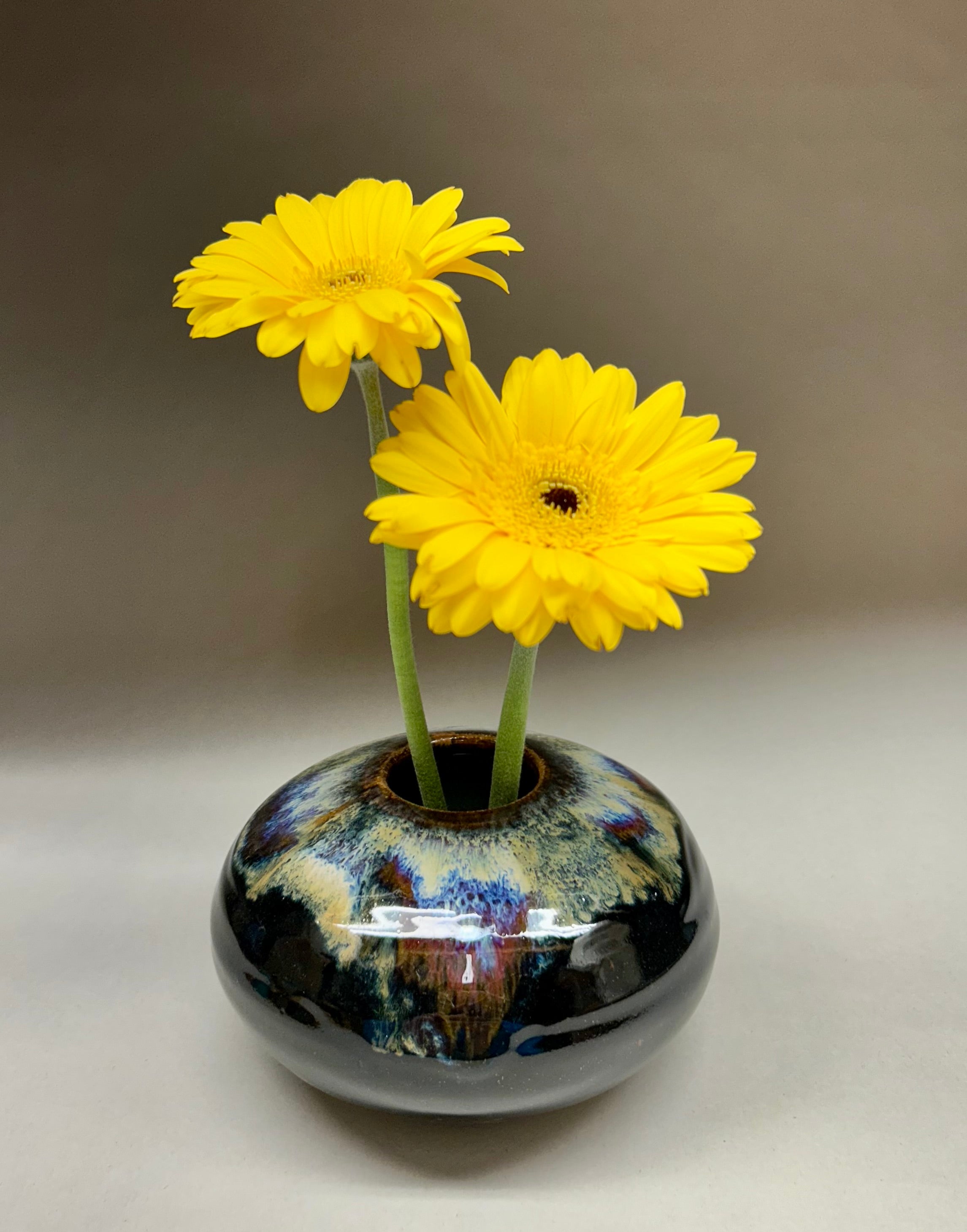 Ikebana vase - Pottery -Pin Frog - Home Decor – Canyon Creek Pottery