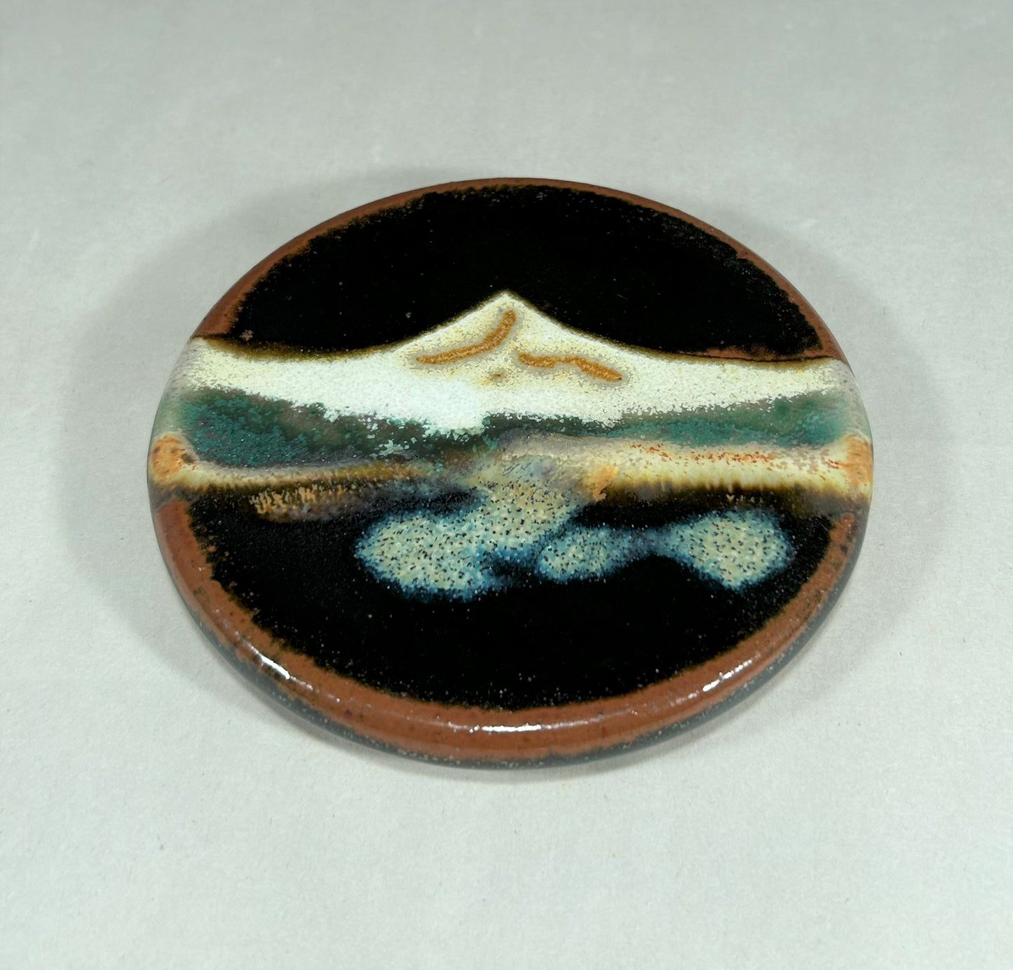 Pottery coaster