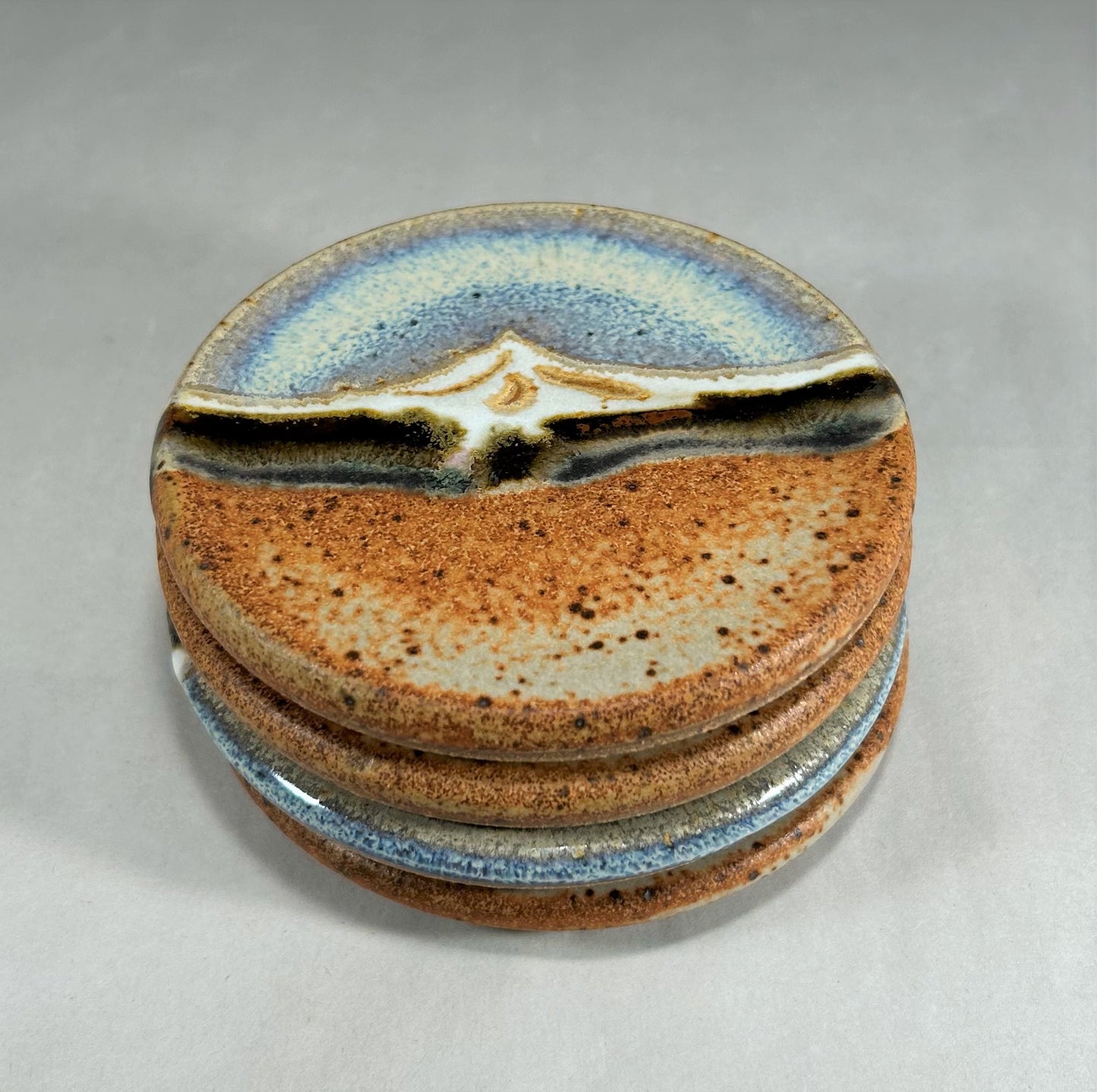Pottery coaster