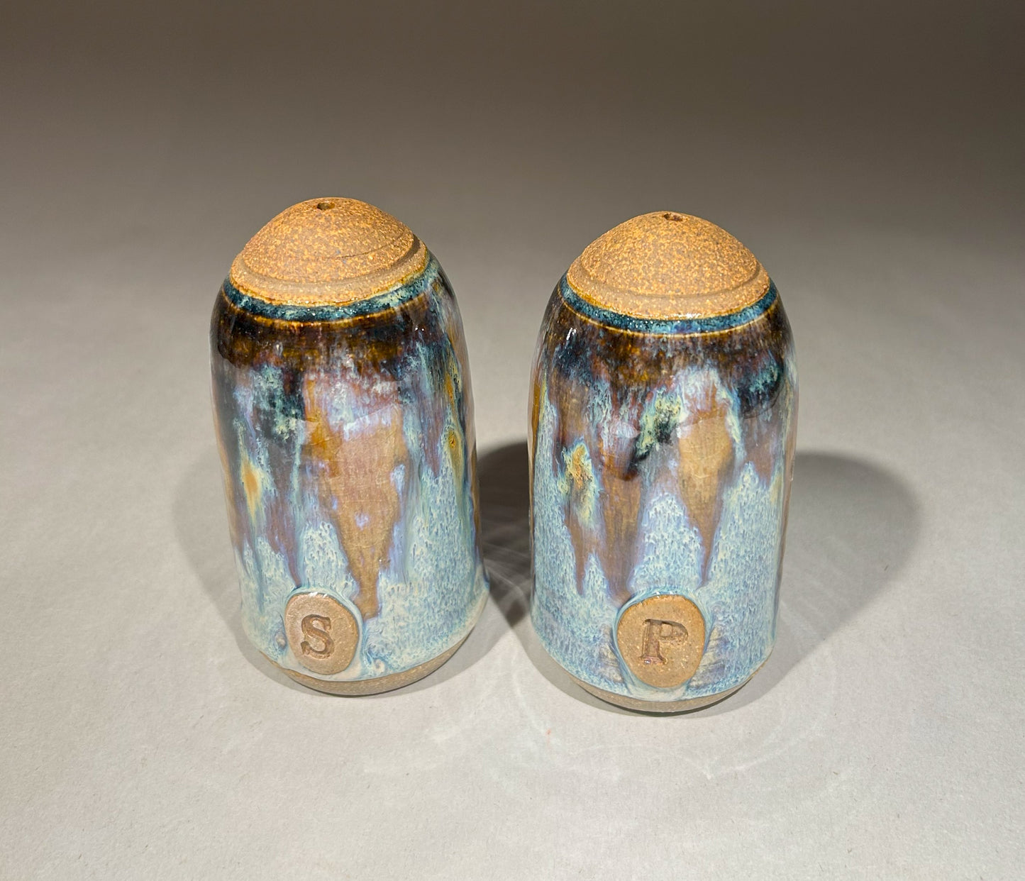 Pottery Salt-n-Pepper set - Rubber stopper