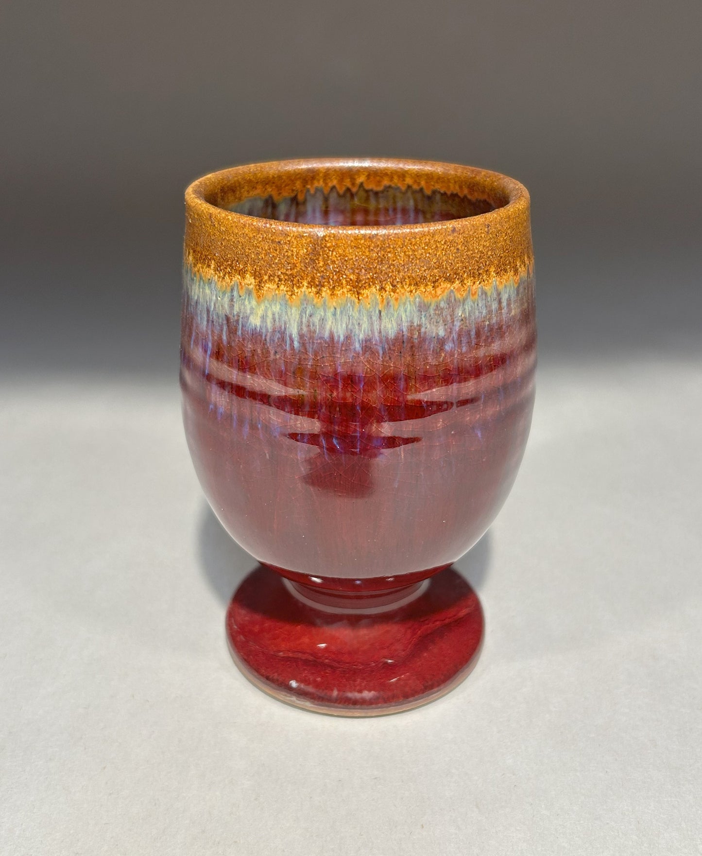 Wine Goblet - Pottery - Footed