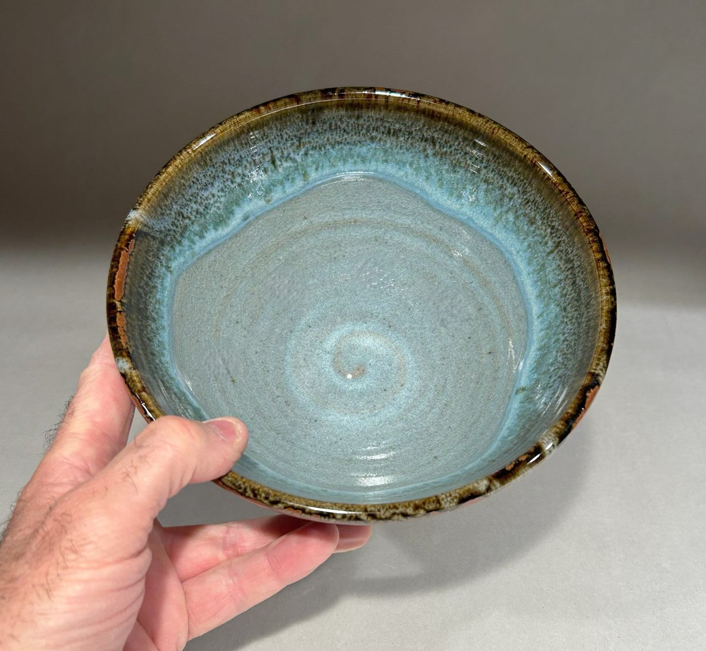 Handmade Pottery Mixing Bowl - Perfect Noodle Bowl