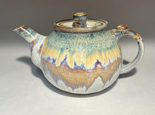 Large Pottery Teapot - 6 to 8 Cups