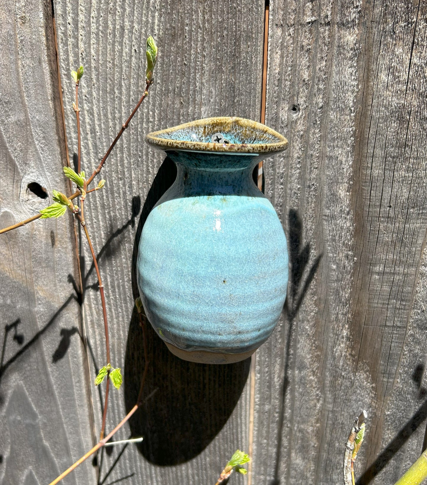 Pottery Wall Vase