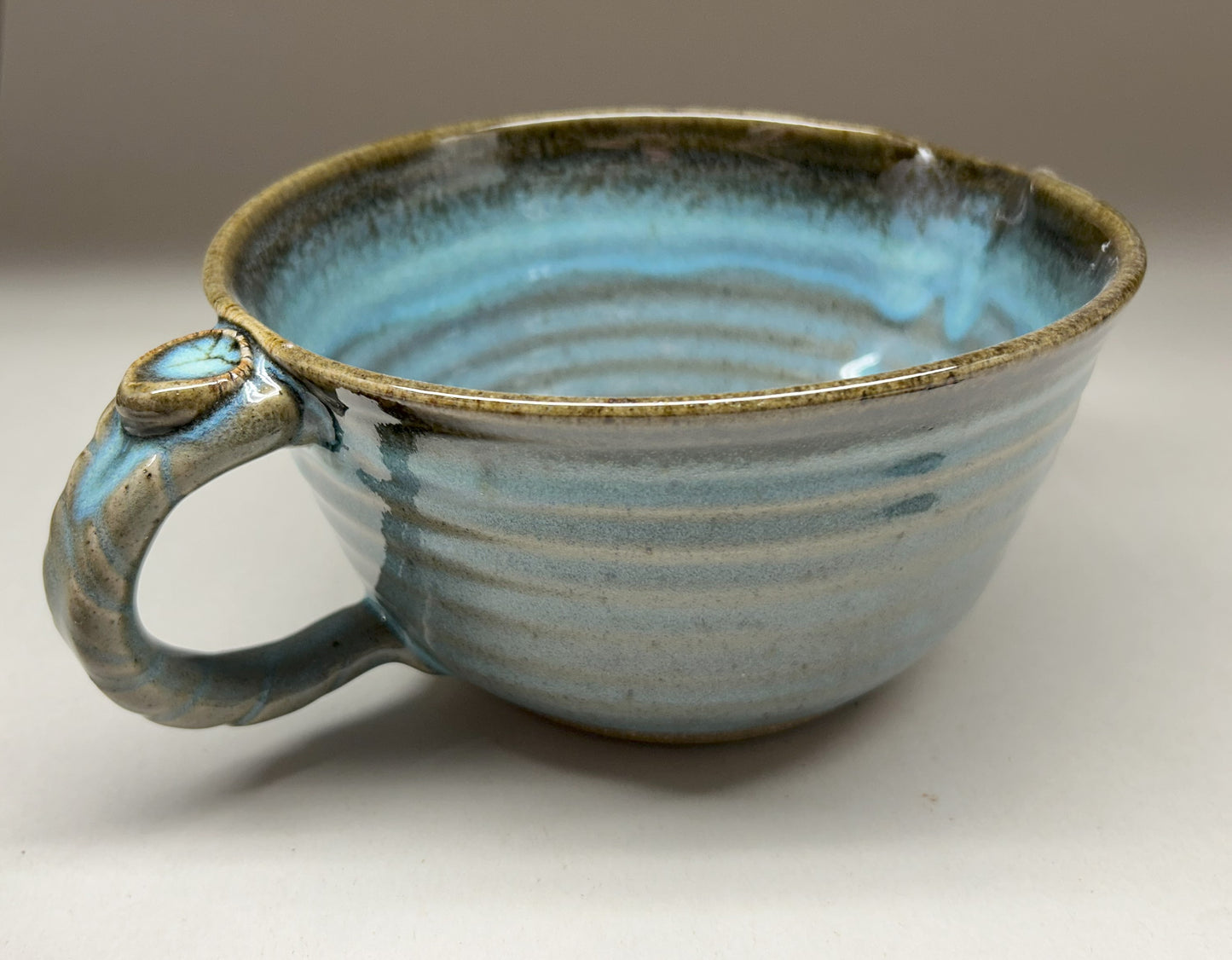 Batter Bowl - Handmade Pottery for your kitchen - Beautiful Ash Glaze