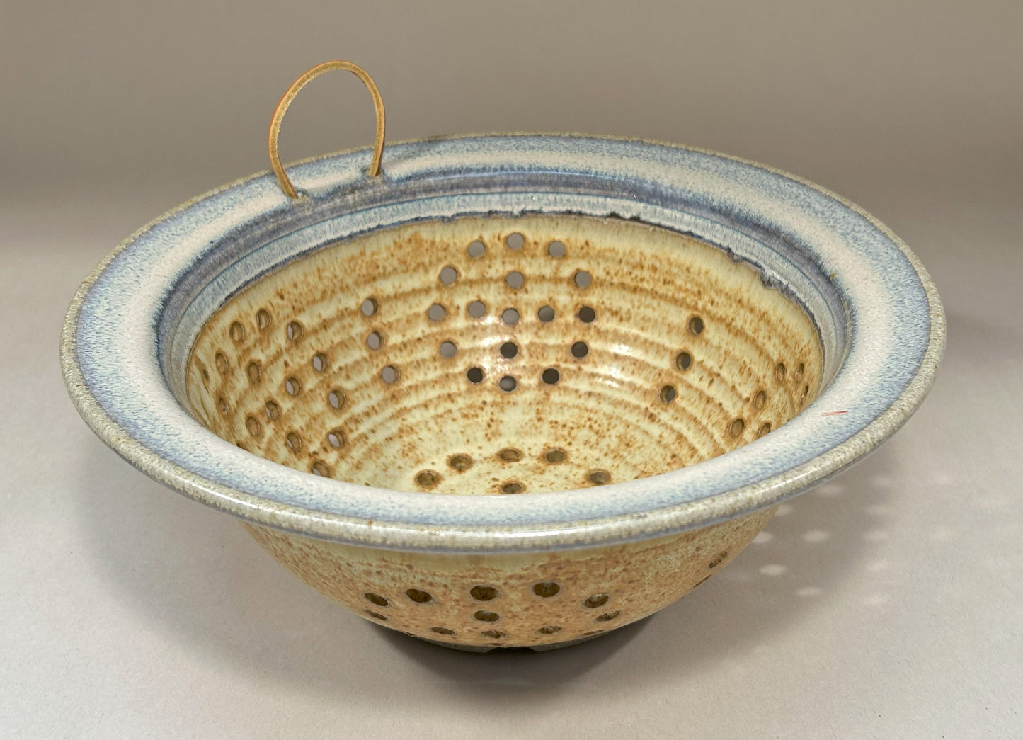 Handmade Pottery Colander - Kitchen Decor - Pottery Fruit Bowl