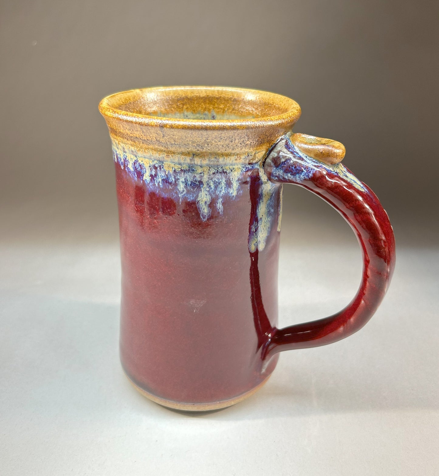 Extra Large Pottery Mug - Perfect for Tea Drinker