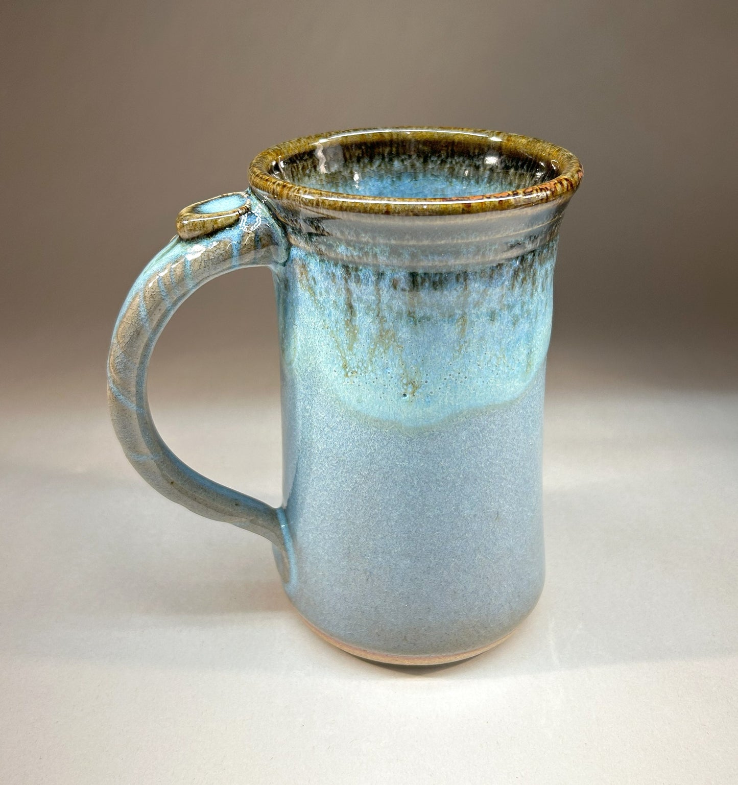 Extra Large Pottery Mug - Perfect for Tea Drinker