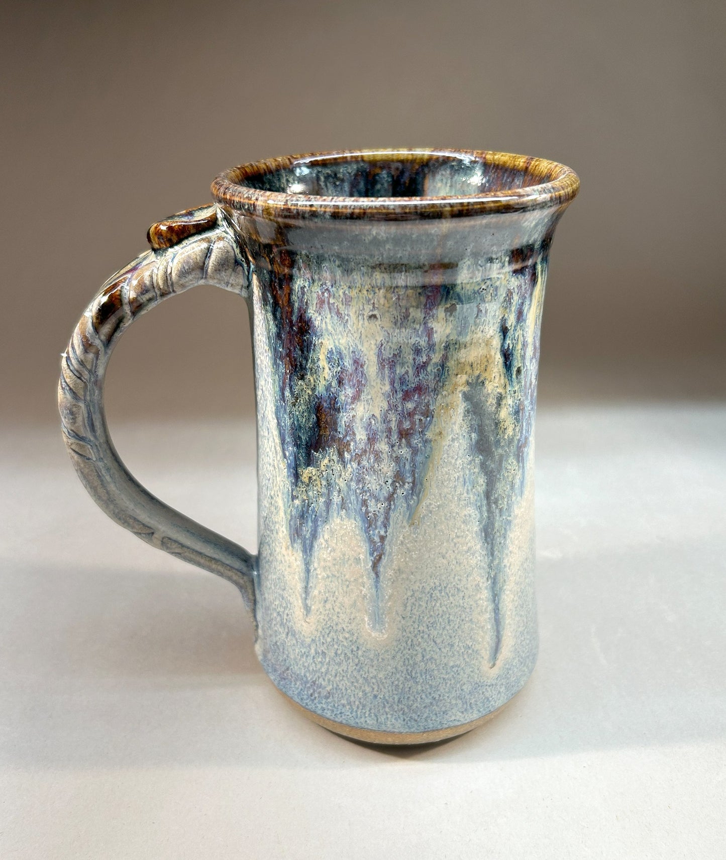 Extra Large Pottery Mug - Perfect for Tea Drinker
