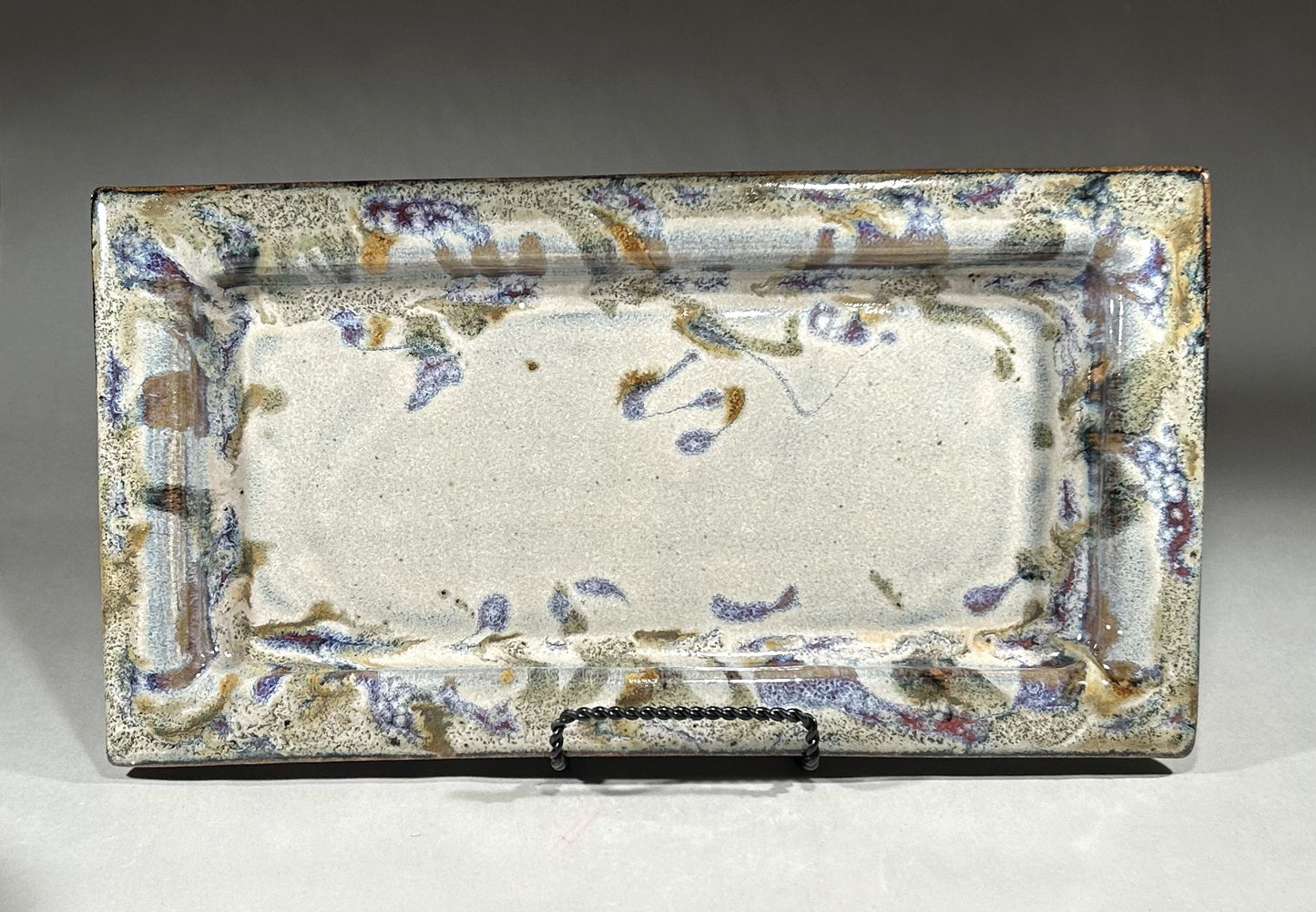 Rectangle Pottery Platter - Appetizer tray - Serving Tray