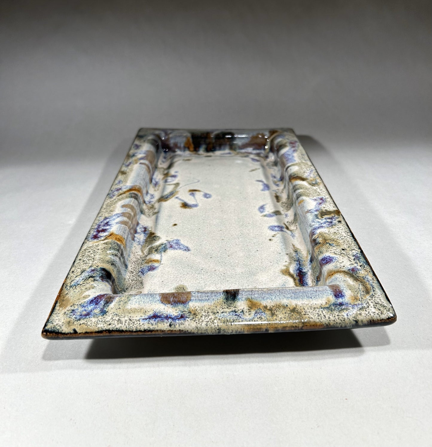 Rectangle Pottery Platter - Appetizer tray - Serving Tray