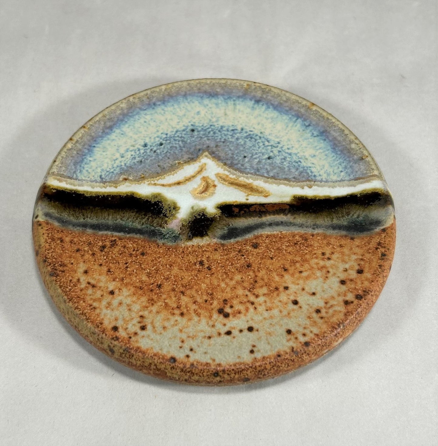 Pottery coaster