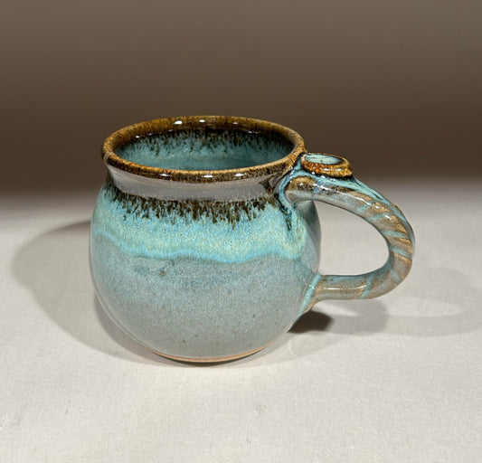 Pottery mug - Ash Glaze