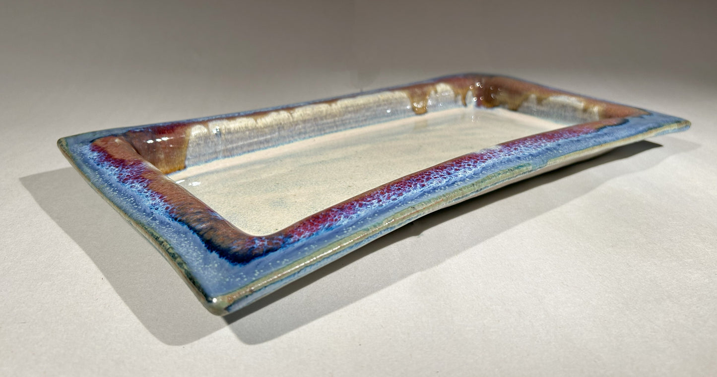 Rectangle Pottery Platter - Appetizer tray - Serving Tray