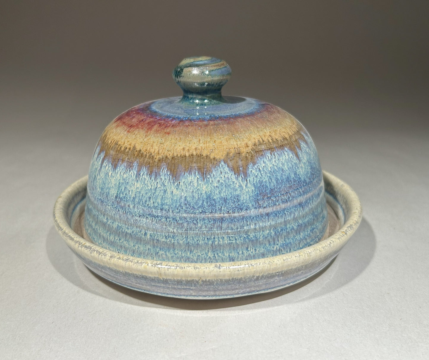 Butter Dish - Pottery - Dome lid