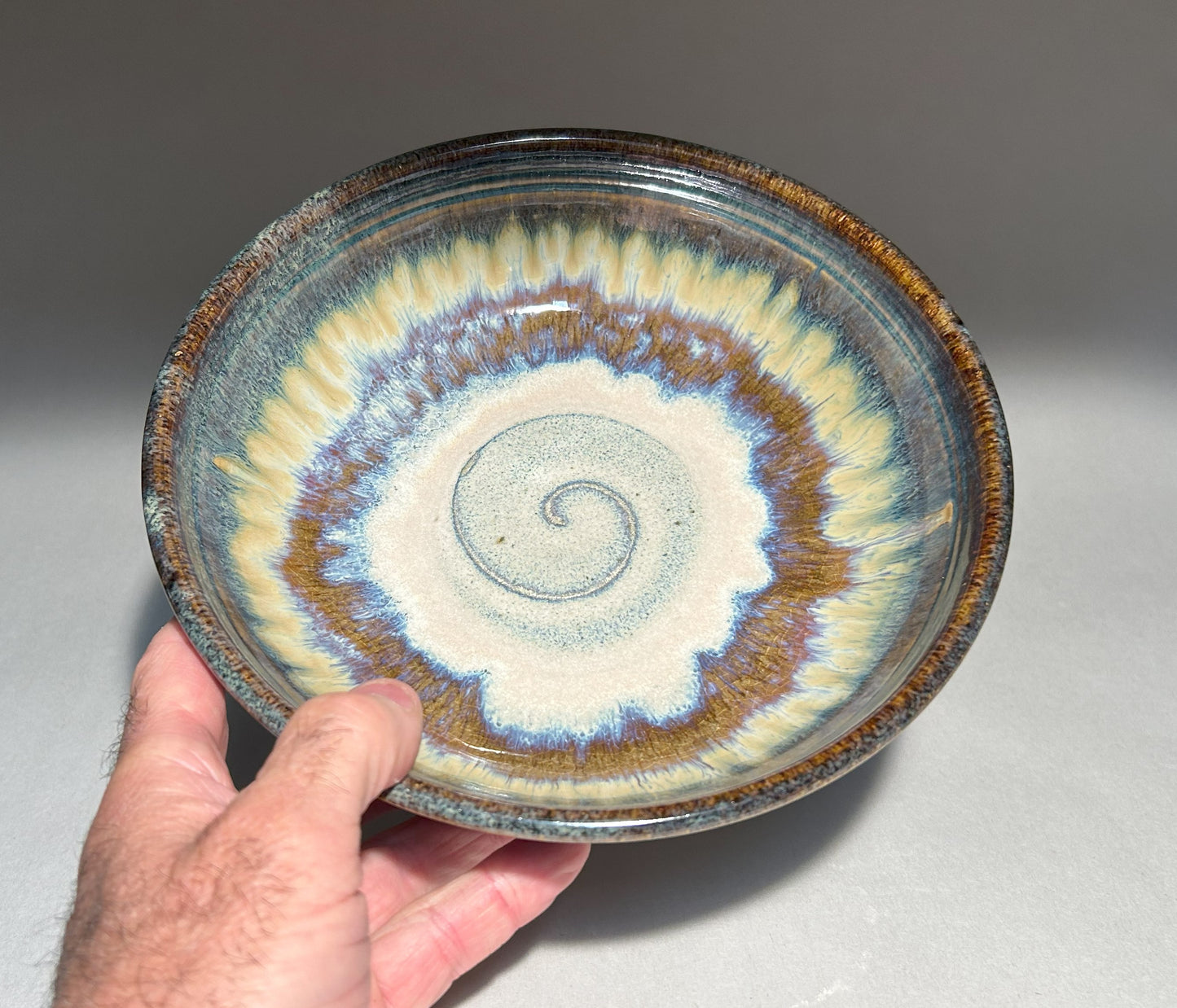 Handmade Pottery Serving Bowl - Made in Sisters , Oregon