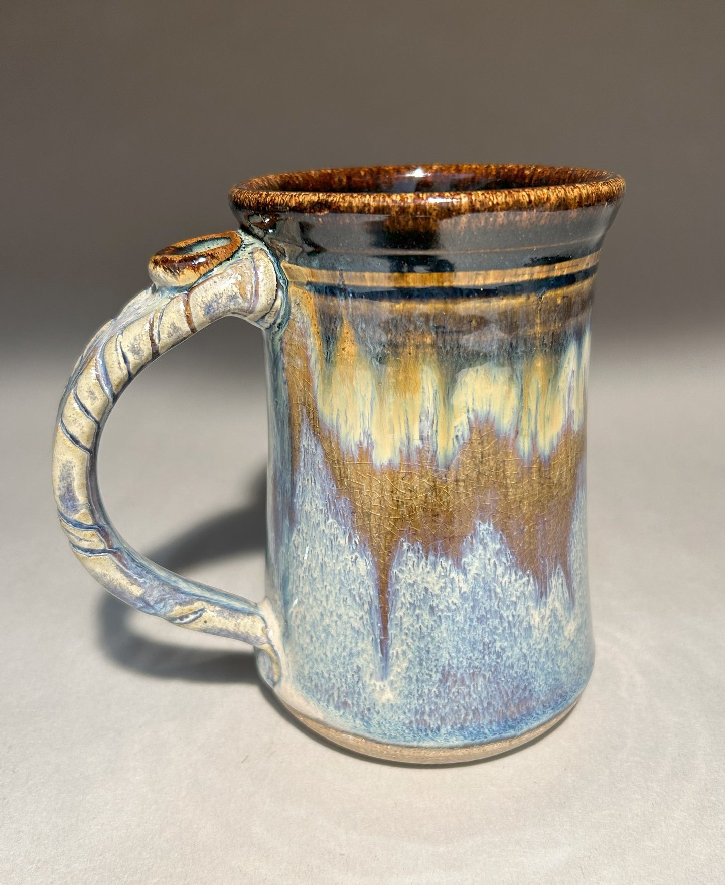 Handmade Pottery Mug - Large 16 oz - Made in Oregon