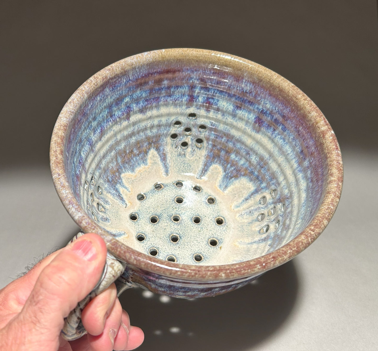 Handmade Pottery Berry Bowl: Rustic Charm for Your Kitchen - Oregon Pottery