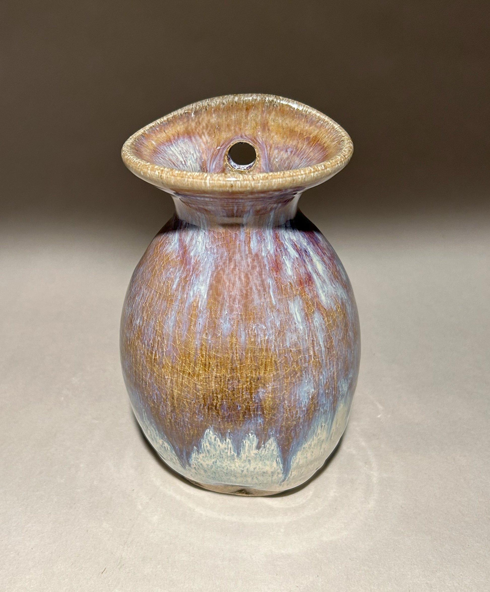 Handmade Pottery Wall Vase - For your Spring Flowers – Canyon Creek Pottery