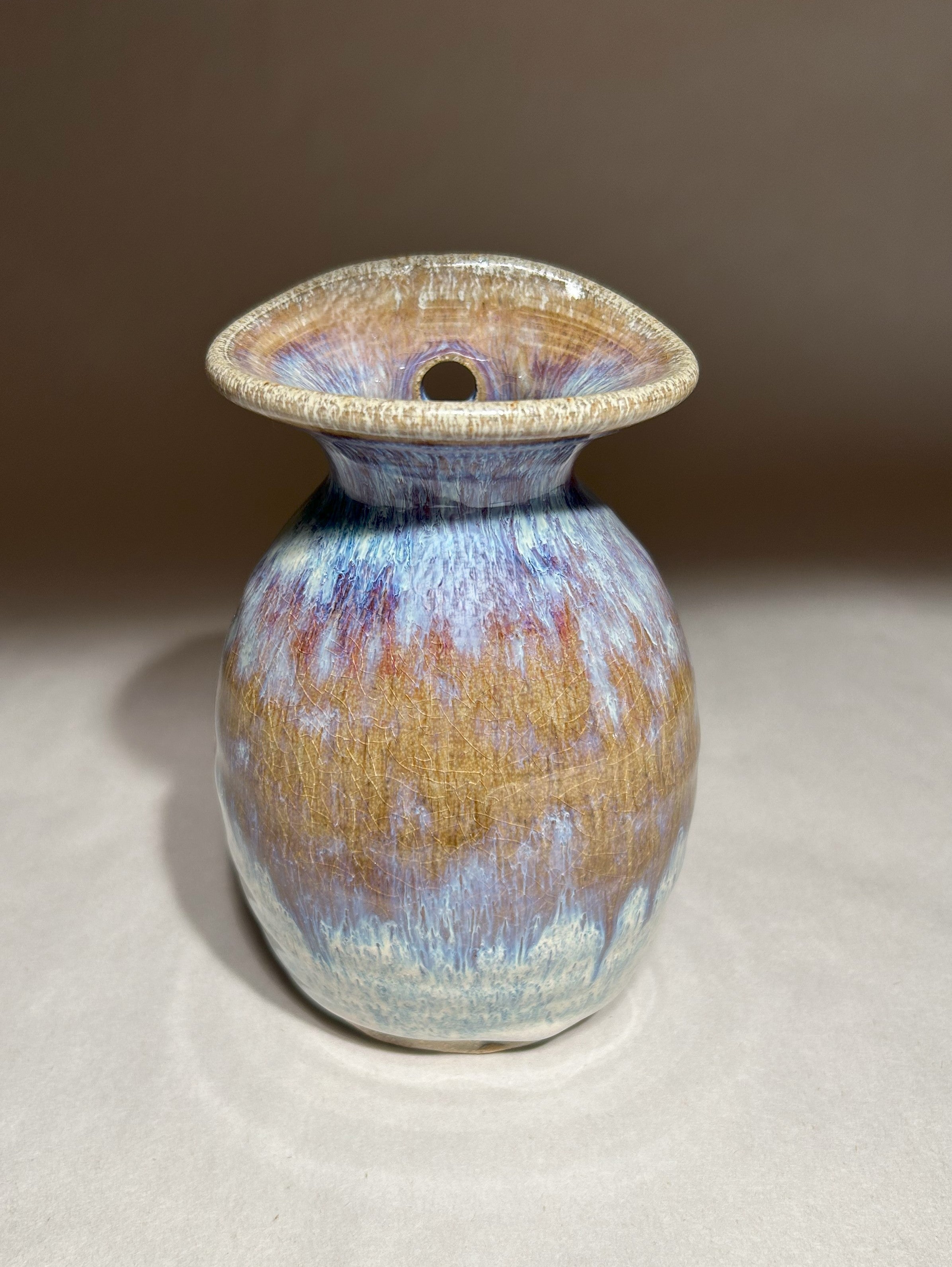 Vintage store Hand Thrown Pottery Vase