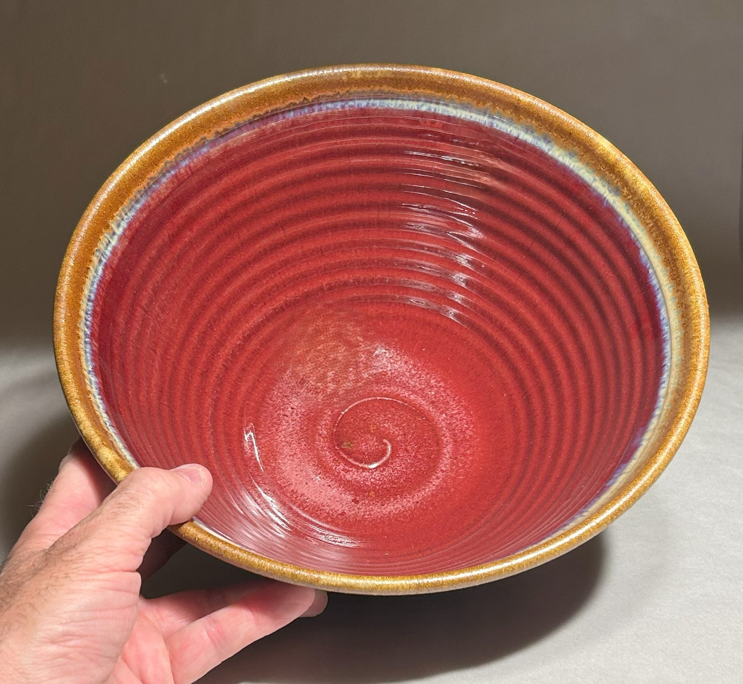 Handmade Pottery Mixing Bowl: Unique, Durable, and Elegant - Made in Oregon