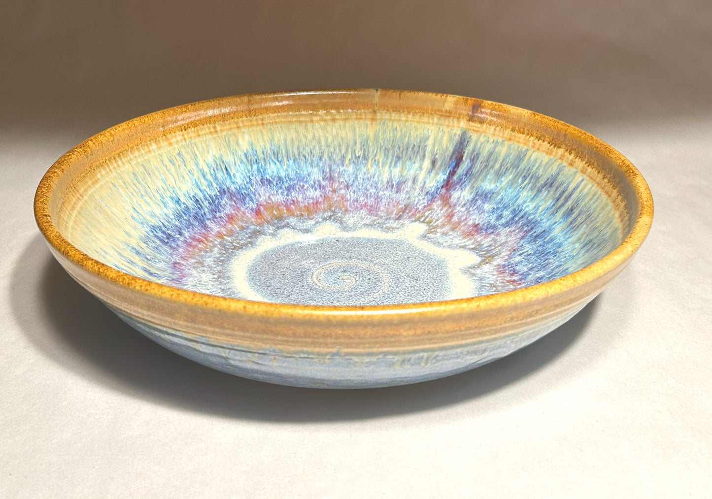 Handmade Pottery Serving Bowl – Elegant and Unique