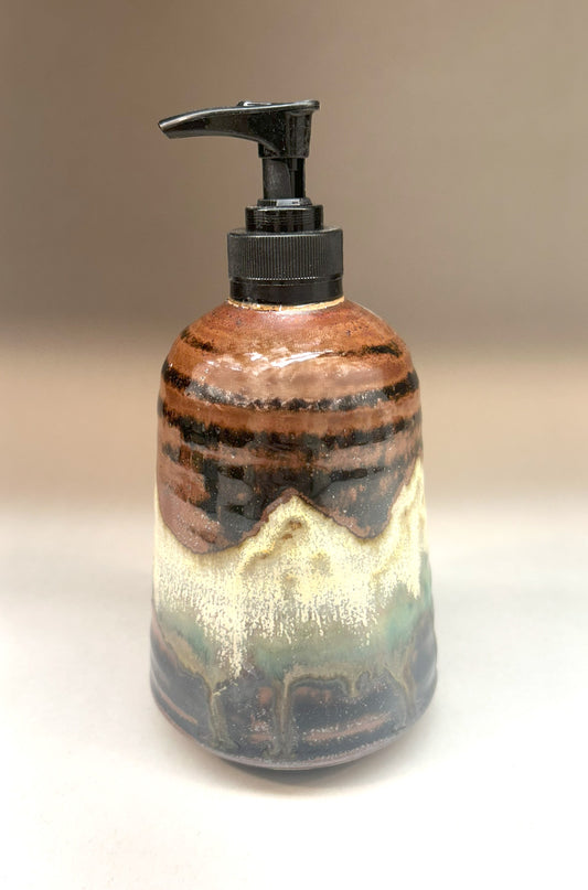 Handmade Pottery Soap Dispenser: Stylish and Functional for Your Home