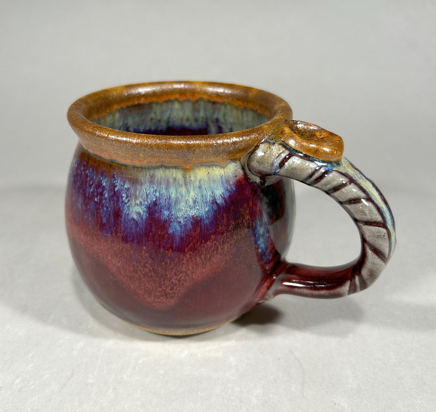 Extra Small Handmade Pottery Coffee Mug – Artisan Espresso Cup