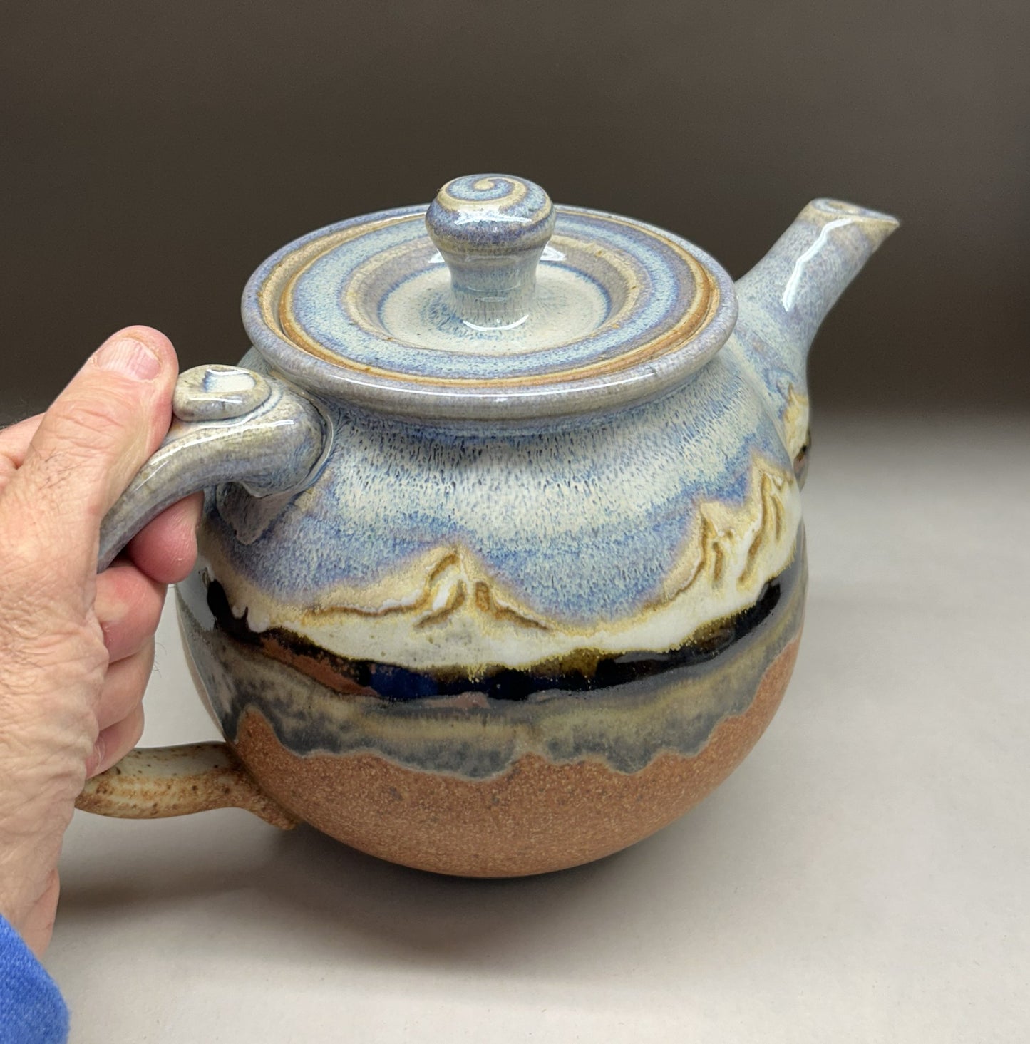 Handmade Pottery Teapot | Artisan Ceramic Teapot for Tea Lovers