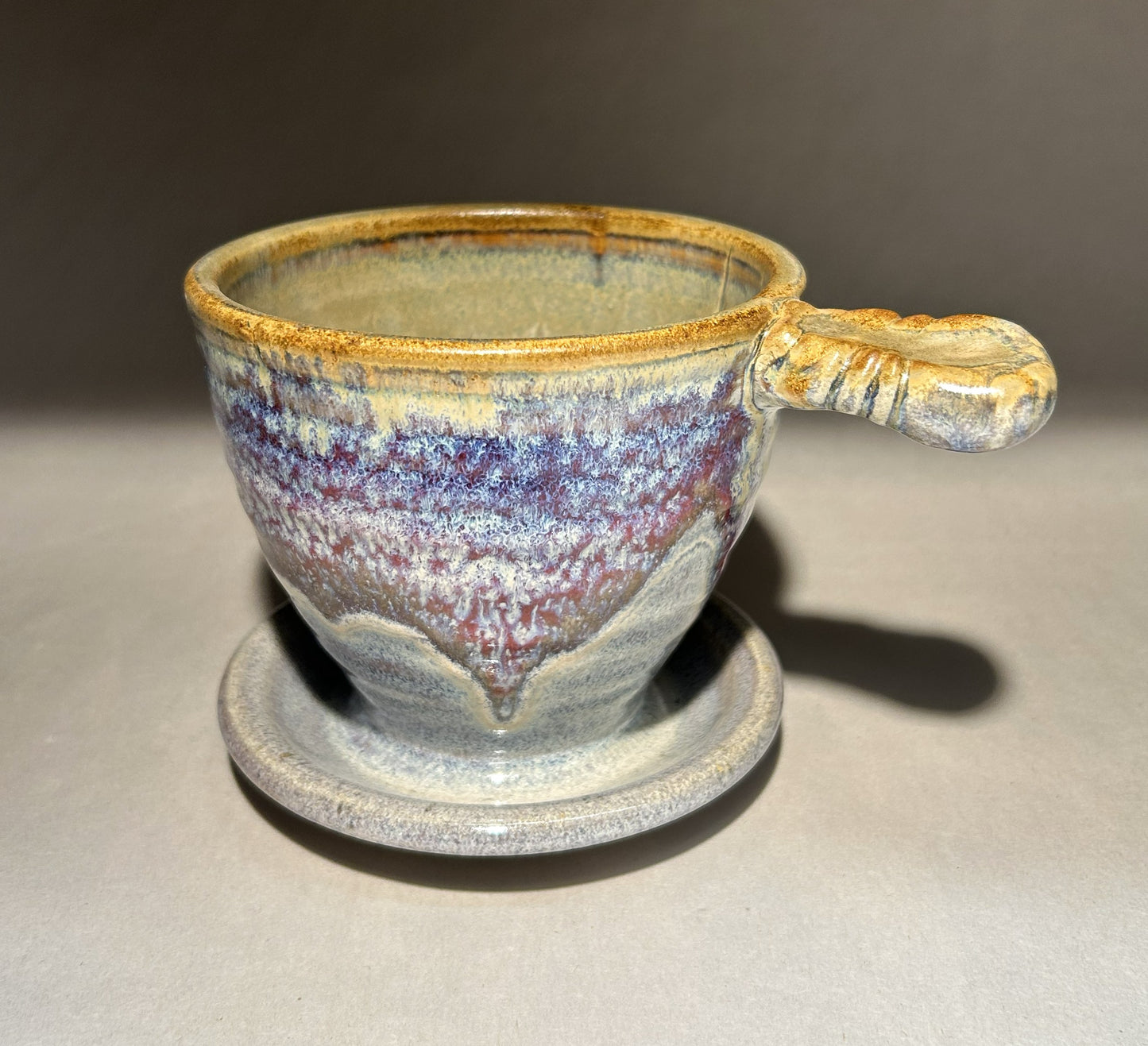 Handmade Pottery Coffee Cone – Artisan Pour-Over Brewer