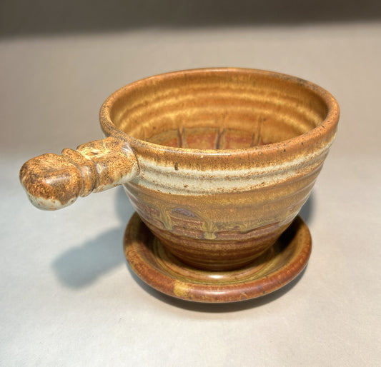 Handmade Pottery Coffee Cone – Artisan Pour-Over Brewer