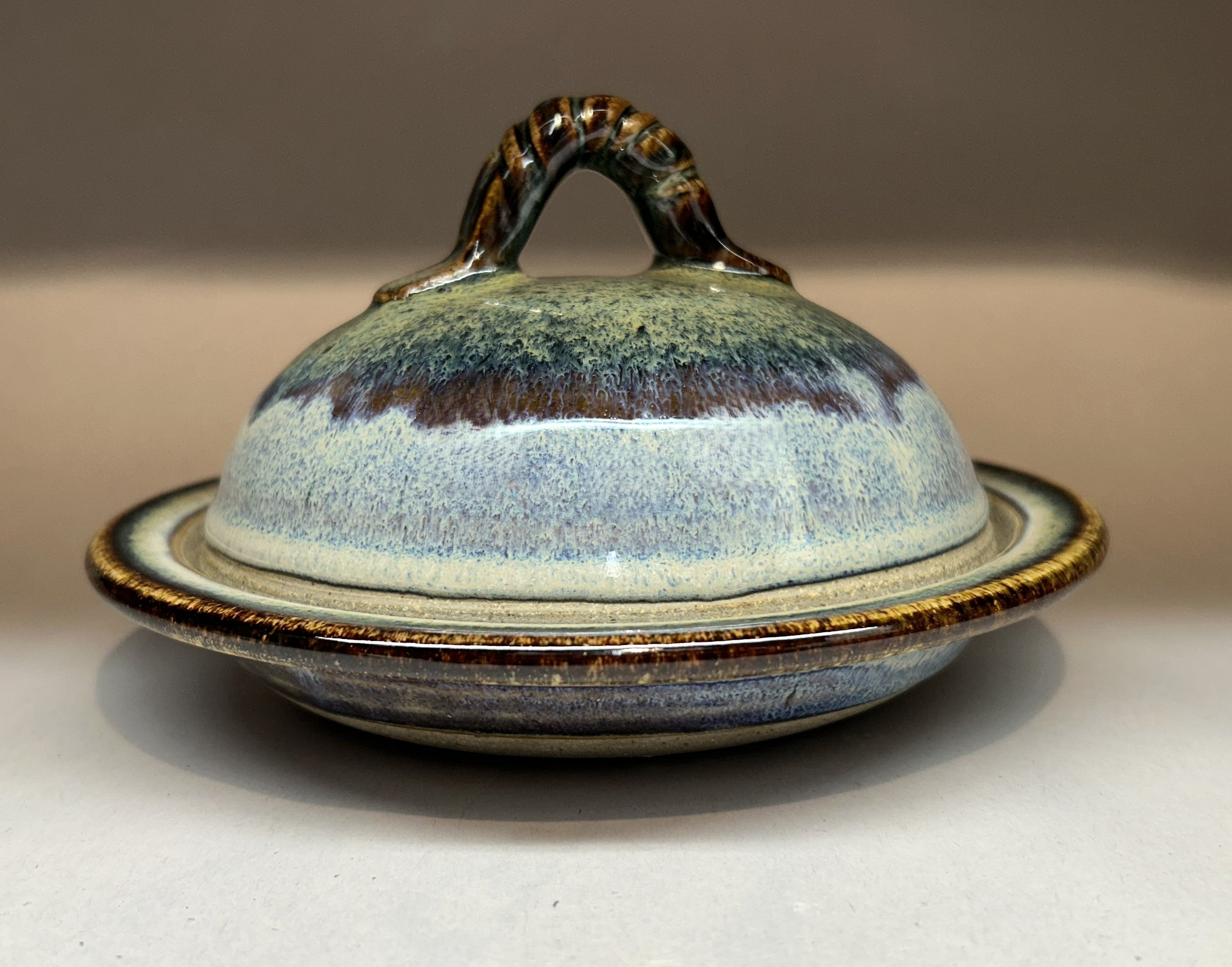 Handmade Pottery Butter Dish with Dome Lid – Elegant, Functional, Arti ...