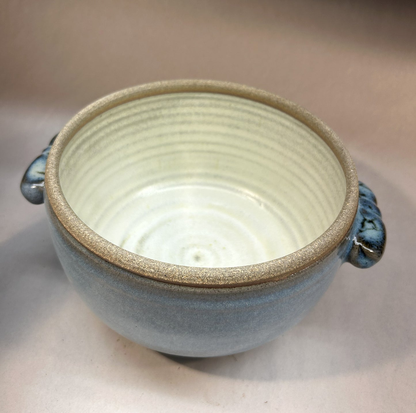 Large Handmade Pottery Lidded Casserole - Serving Ware