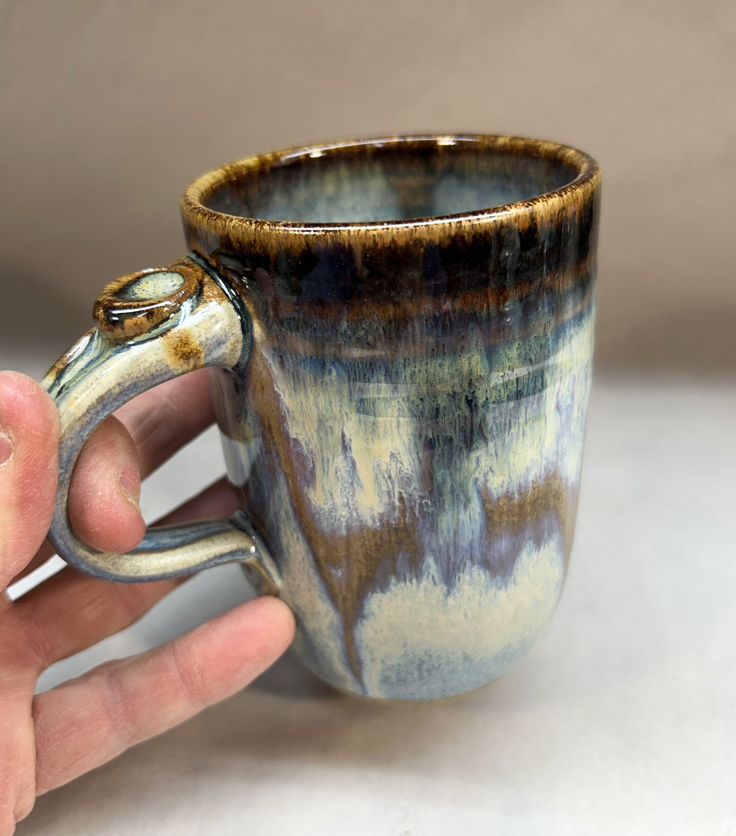 Pottery Coffee Mug - Everything Glaze - Made in Sisters Oregon