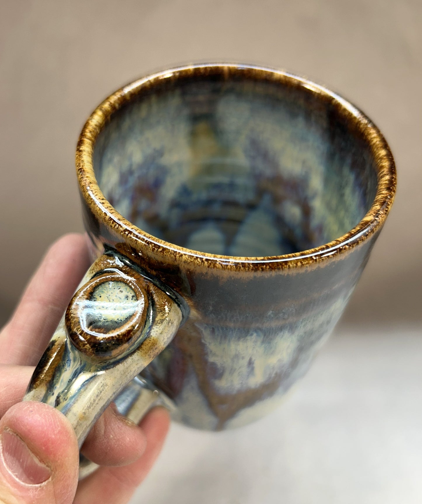 Pottery Coffee Mug - Everything Glaze - Made in Sisters Oregon