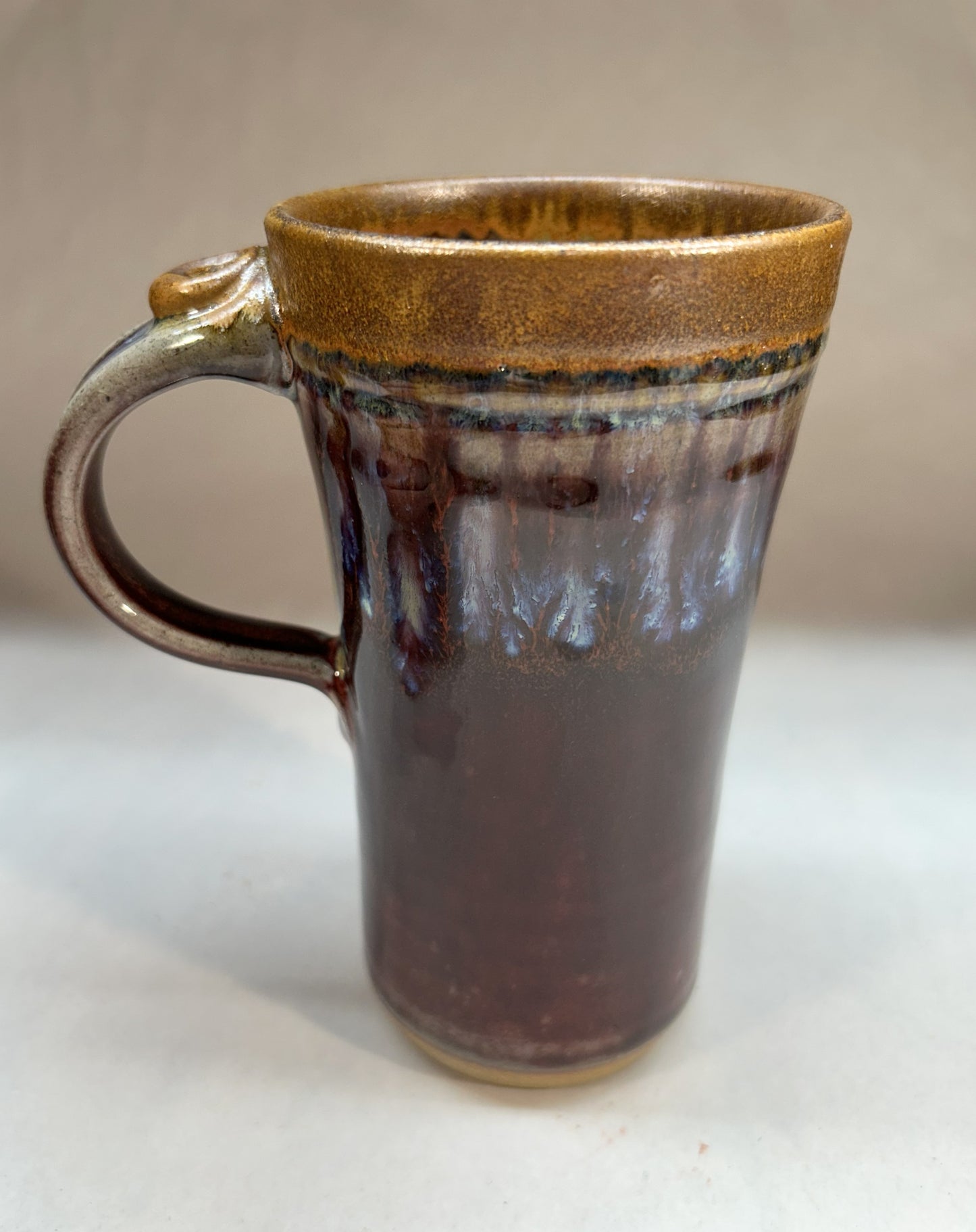 Handmade Pottery Car Mug - Made In Oregon