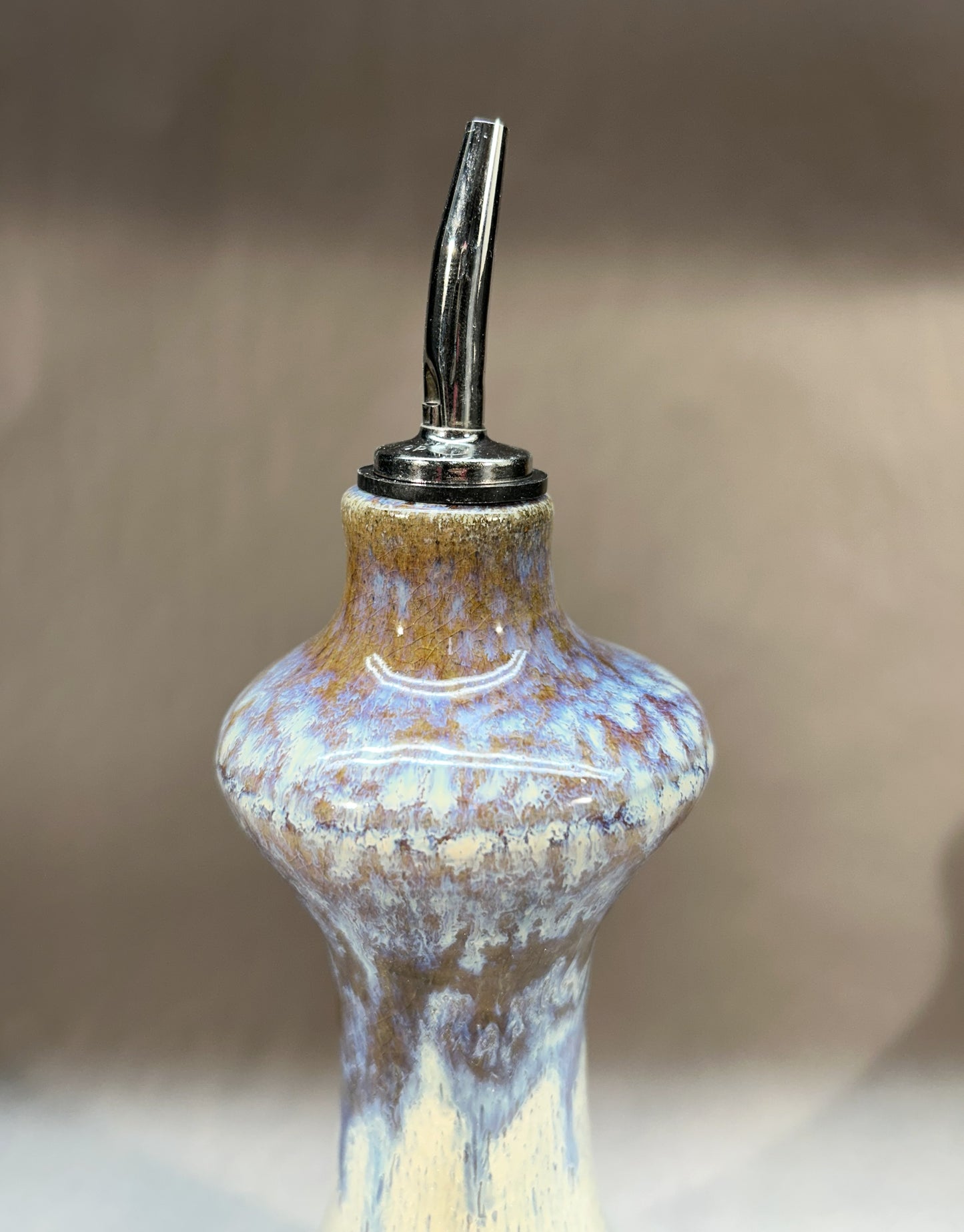 Handmade Pottery Oil Dispenser - Gift for the Chef in your home