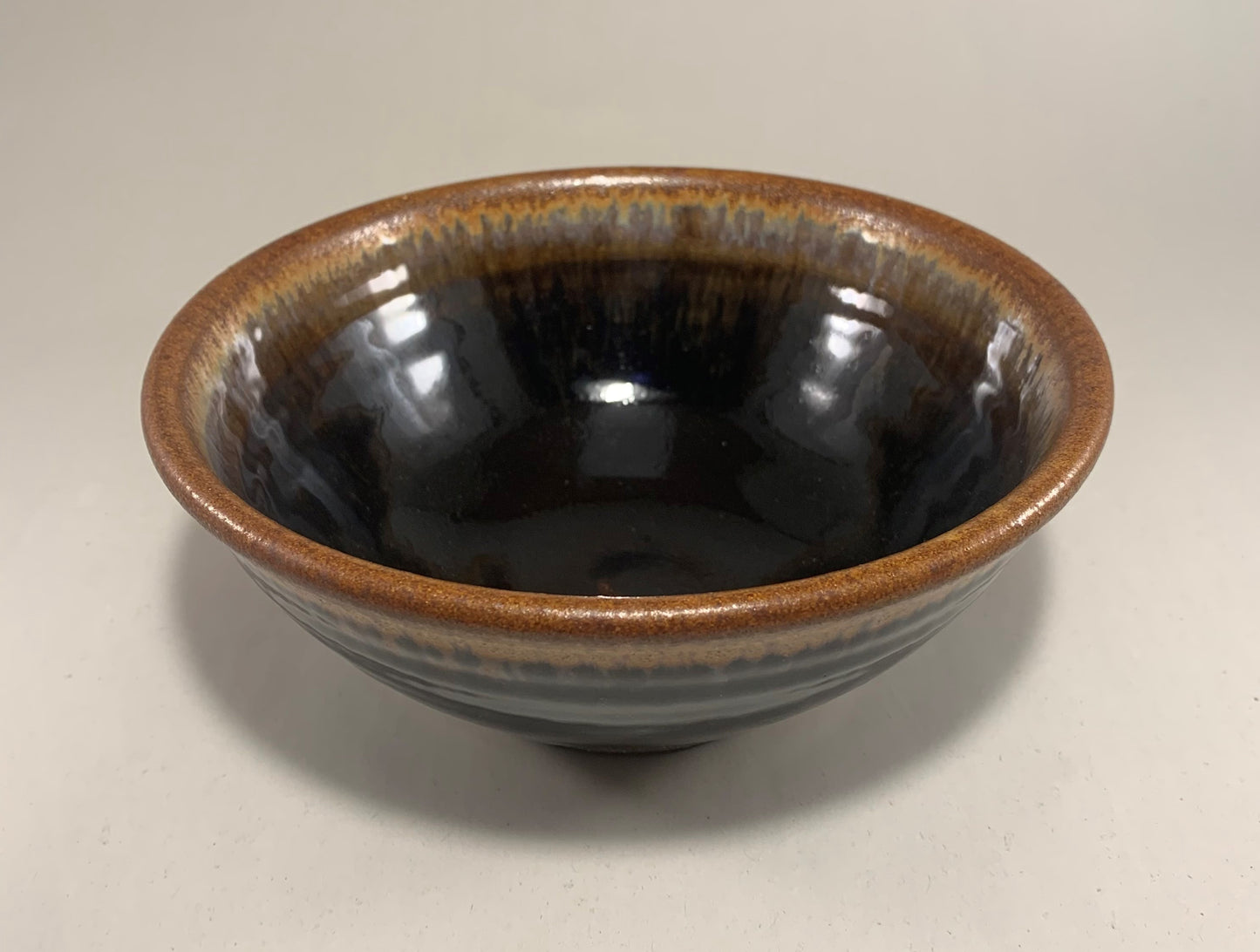 Pottery soup bowl